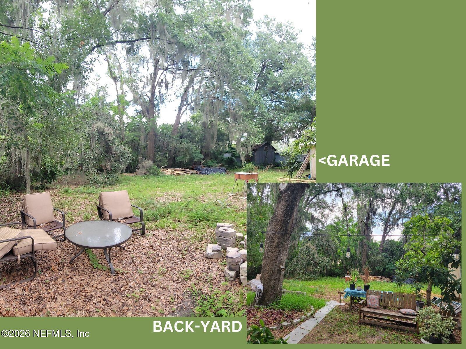 216 Summit Street Crescent City, FL 32112 - Photo 45 of 46 a view of a garden with an outdoor space
