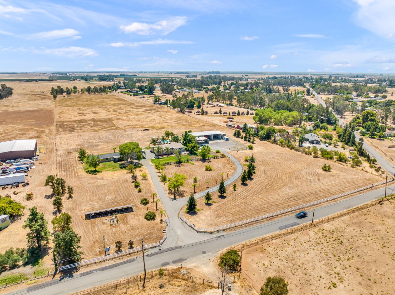 3955 Rolling Hills Road Sheridan, CA 95681 - Photo 82 of 92 16 fenced acres from frontage road to treelined back of picture