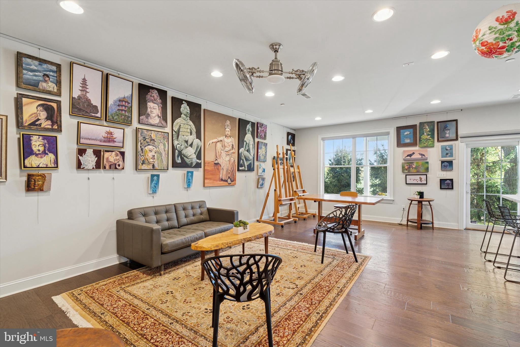 50 Parkview Cir. Wayne, PA 19087 - Photo 32 of 43 Lower level - family room, uses as art studio