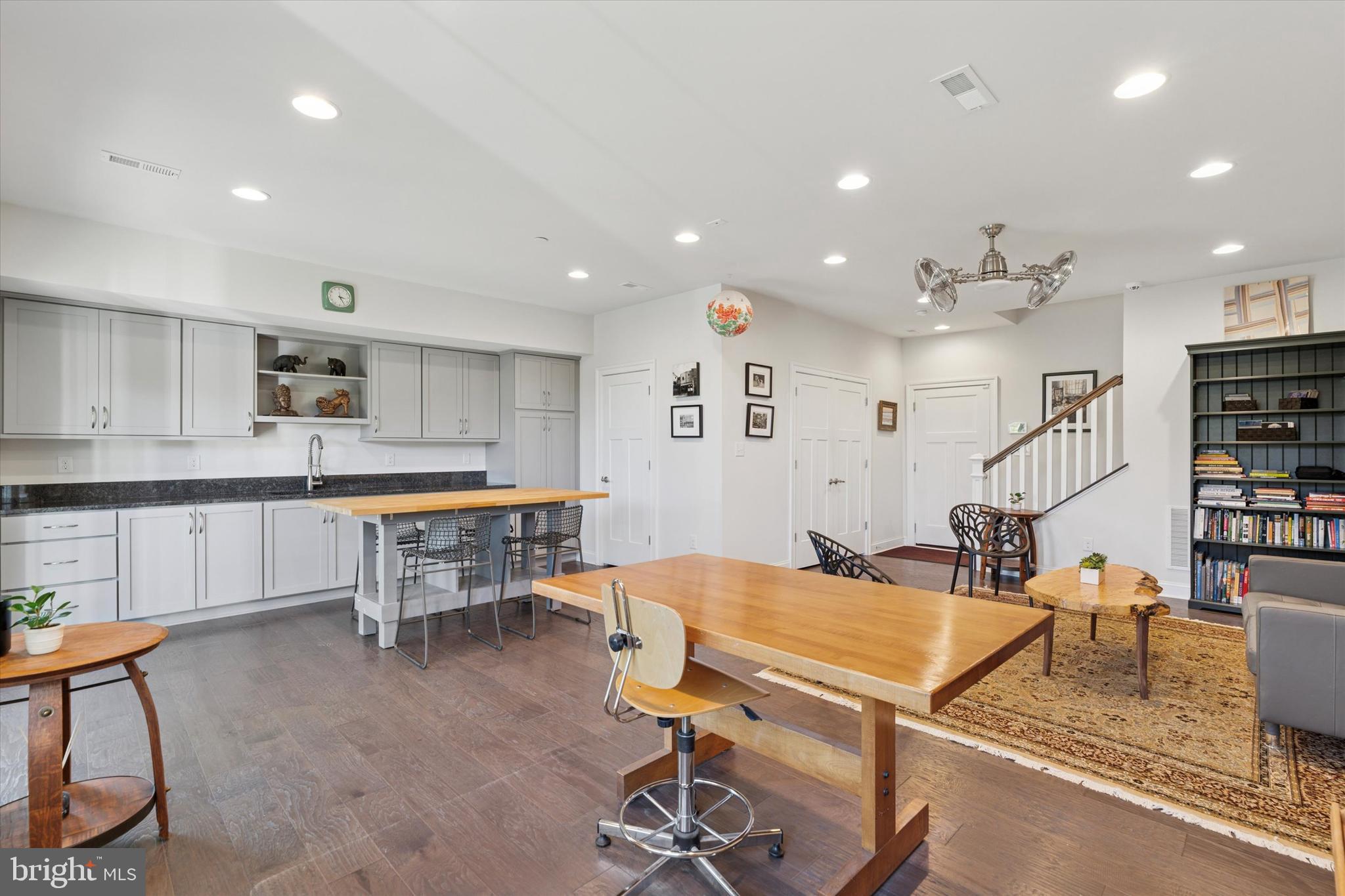 50 Parkview Cir. Wayne, PA 19087 - Photo 33 of 43 Lower level - built in cabinets and sink