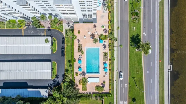 a view of a city from a balcony