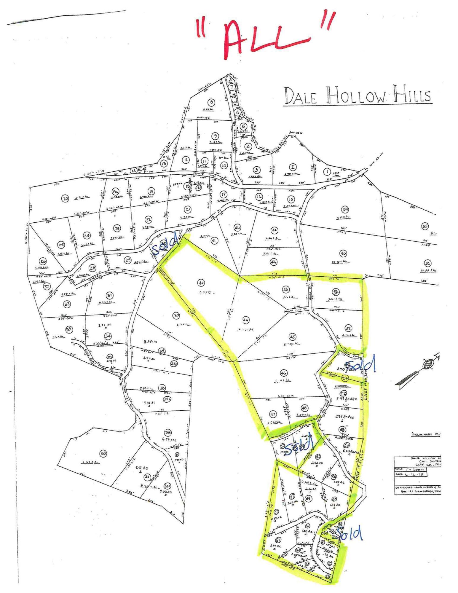 Lot 5 Red Oak Ridge Road Celina, TN 38551 - Photo 14 of 16 ALL SURVEY