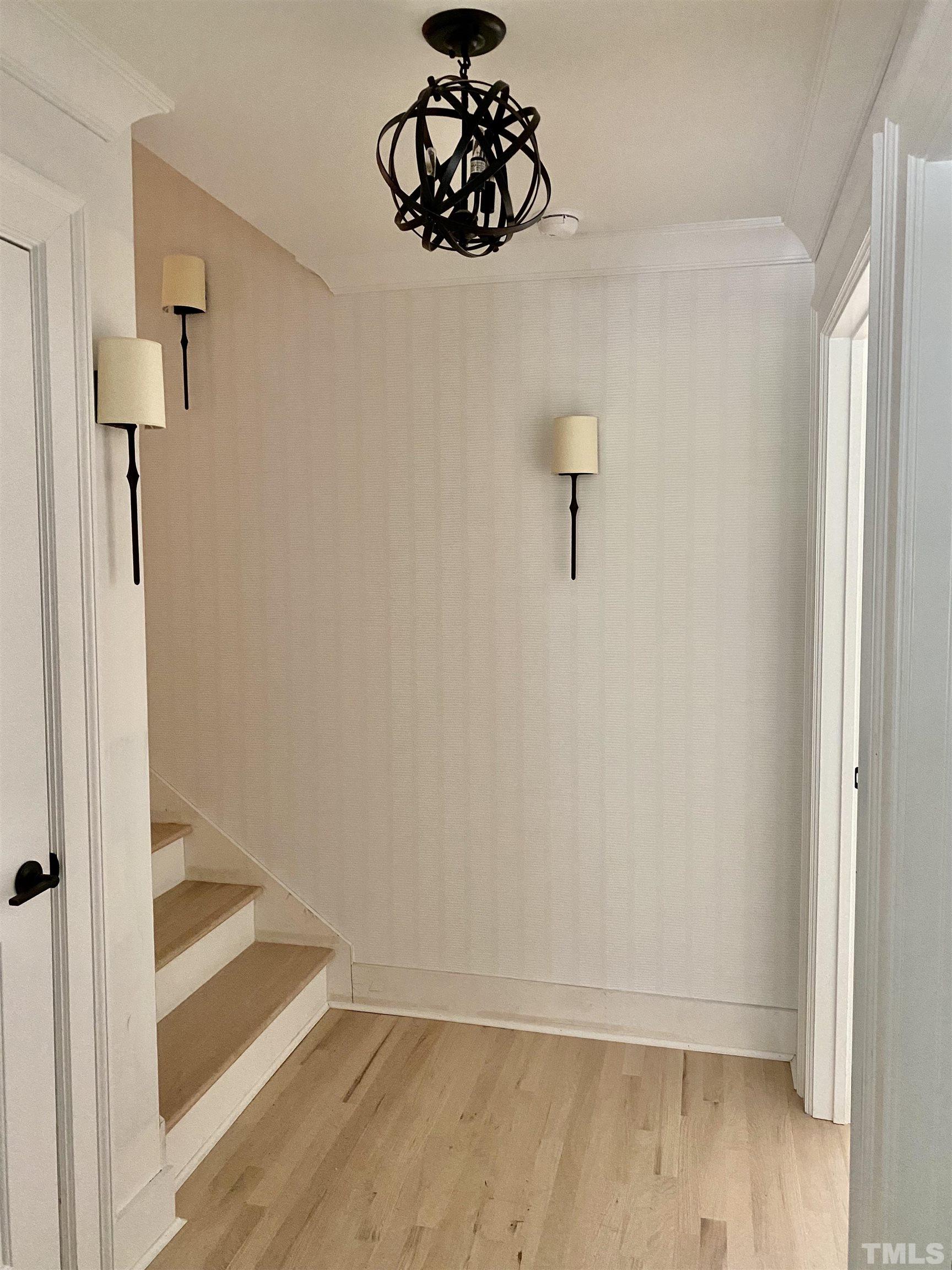 3806 Regent Road Durham, NC 27707 - Photo 8 of 21 a view of a hallway with a window
