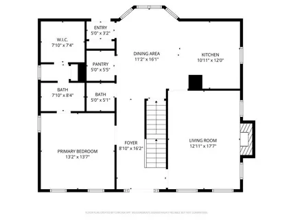 a picture of a floor plan
