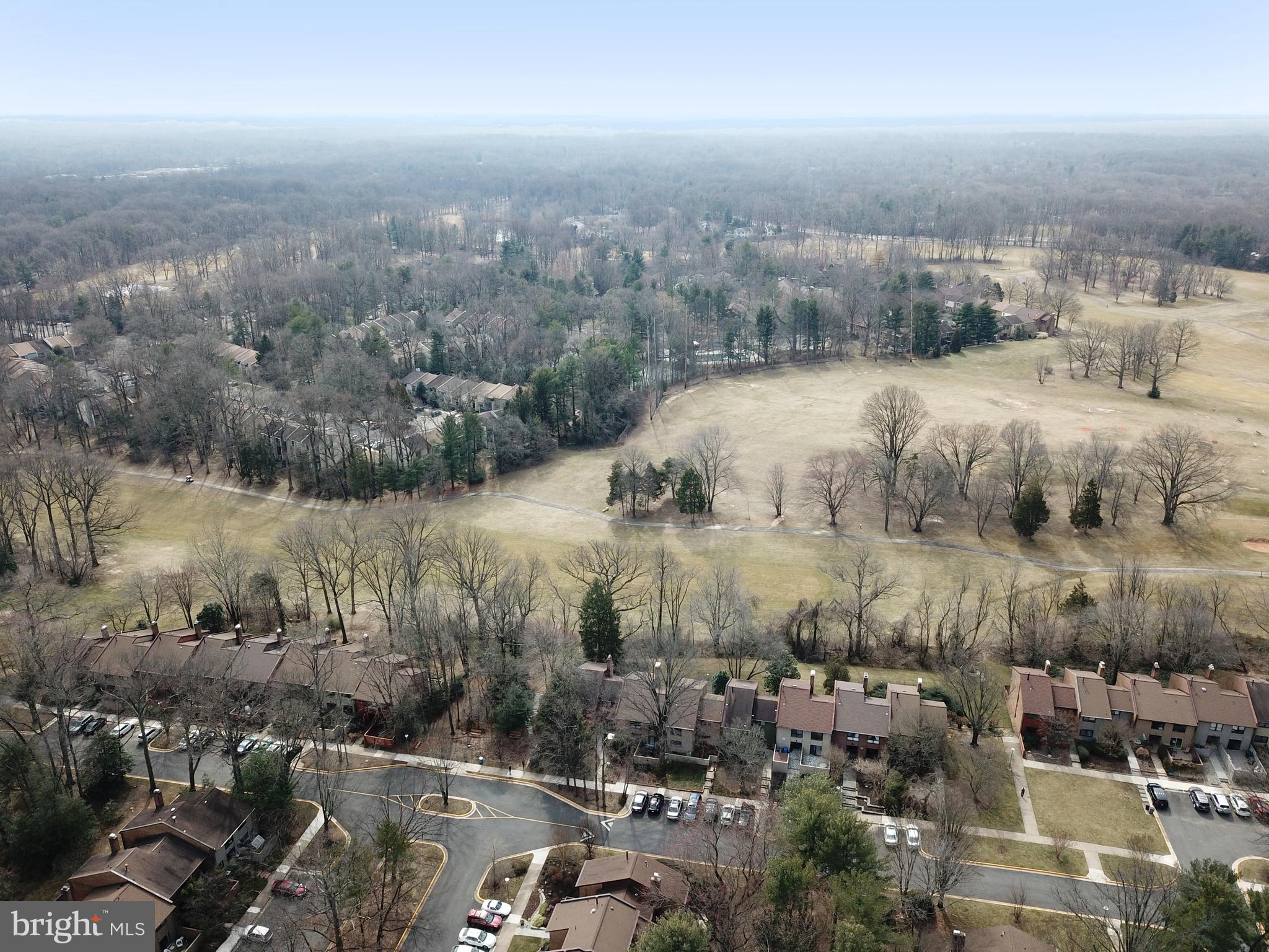 11749 Indian Ridge Road Reston, VA 20191 - Photo 45 of 53 Aerial view of the golf course and neighborhood.