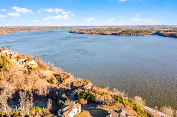 a view of an ocean and beach