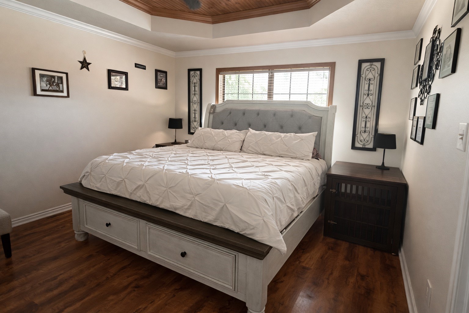 3597 Open Range Court Bryan, TX 77808 - Photo 5 of 8 a bedroom with a bed and a window