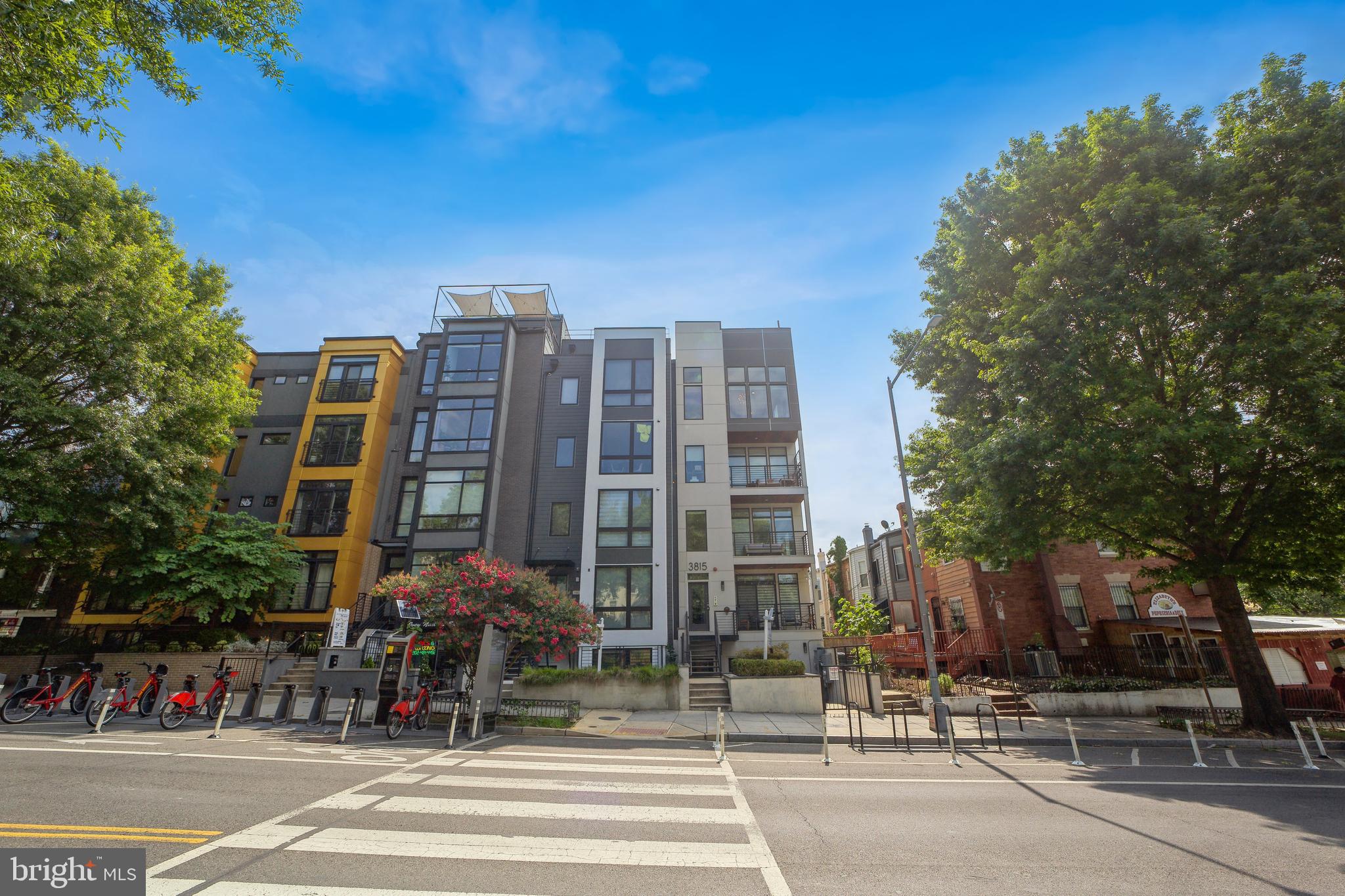 3815 14th Street Northwest, Unit 6 Washington, DC 20011 - Photo 15 of 15 a view of a building with a street