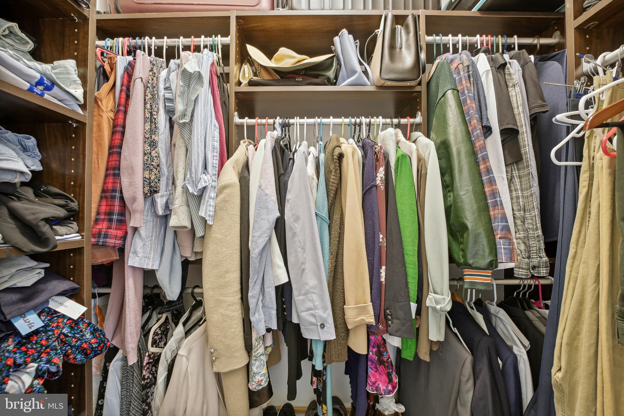 3815 14th Street Northwest, Unit 6 Washington, DC 20011 - Photo 7 of 15 a view of walk in closet with clothes