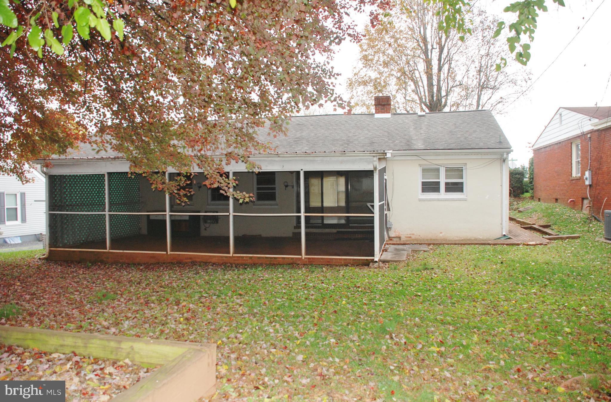 1002 North E St Extension Culpeper, VA 22701 - Photo 32 of 36 Screened rear porch