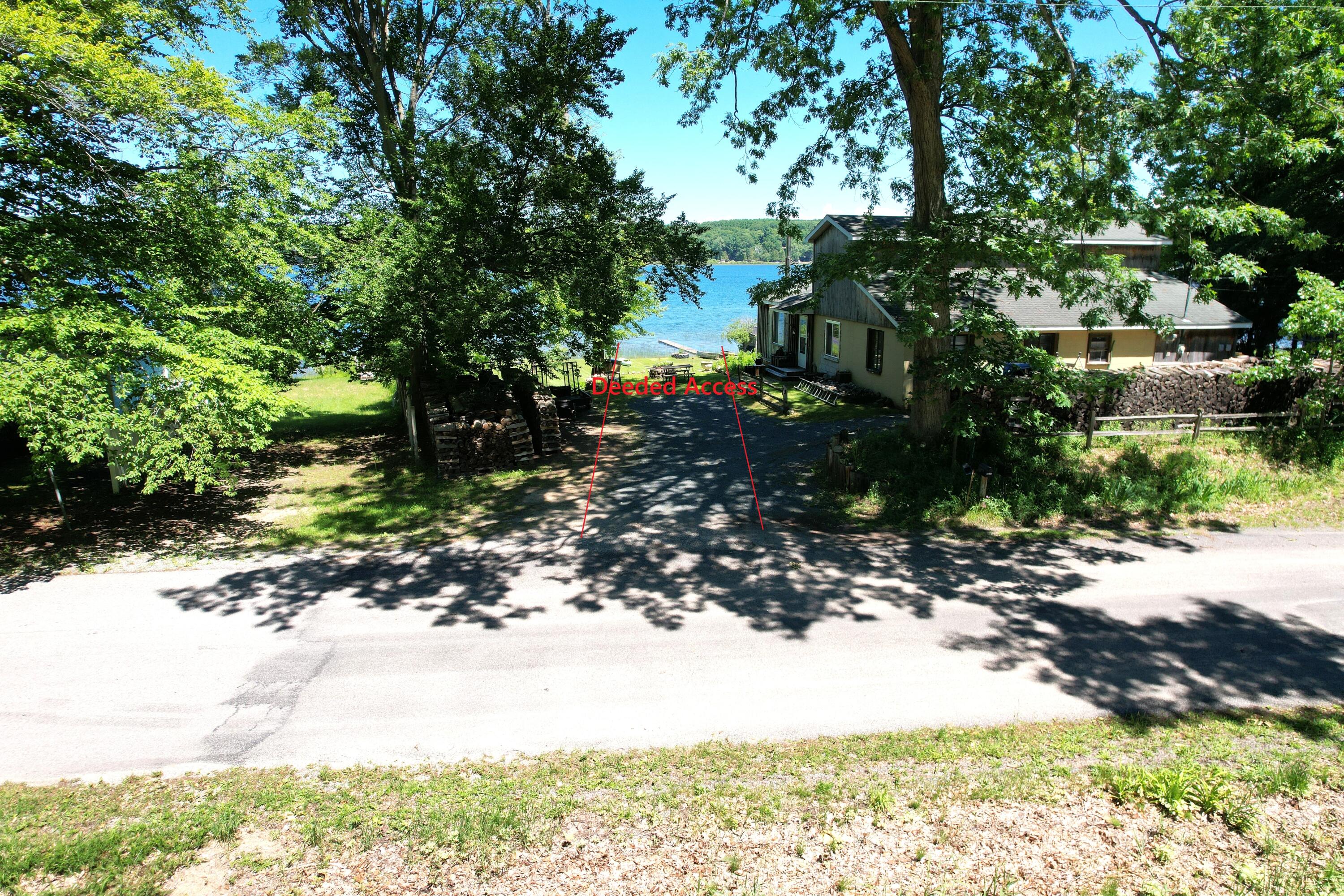 4209 East Town Line Road Fountain, MI 49410 - Photo 8 of 18 Across from Deed Access