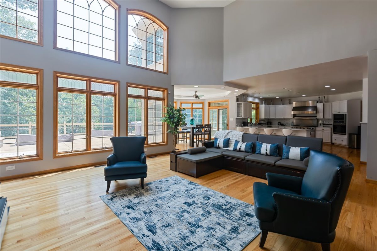 872 Rosedale Terrace Crete, IL 60417 - Photo 13 of 54 a living room with furniture and a large window