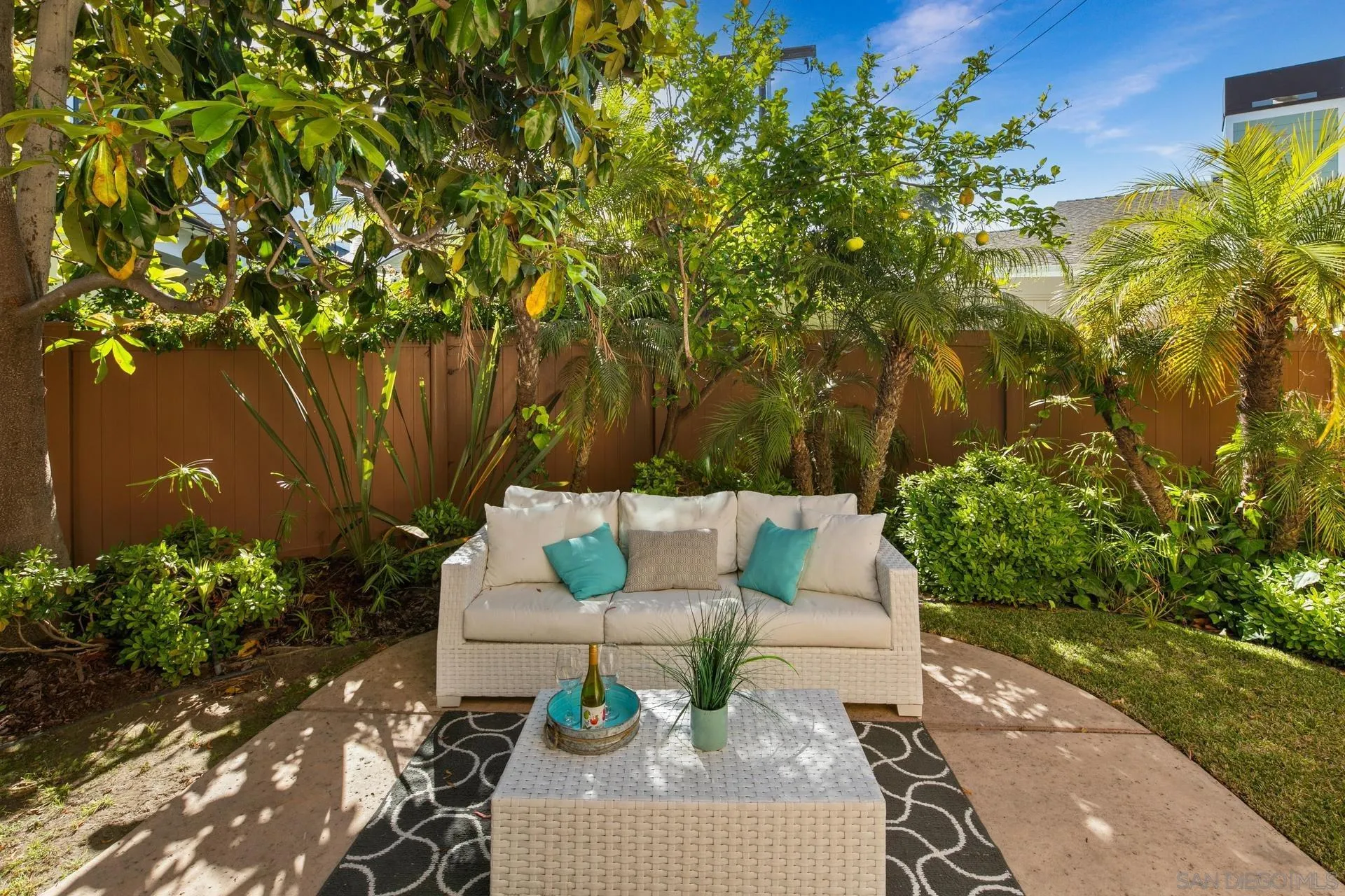 1100 Pine Street Coronado, CA 92118 - Photo 10 of 57 a view of table and chairs and potted plants