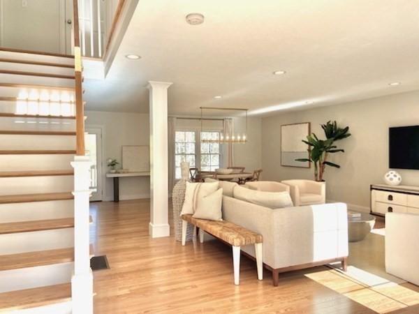 8 Sandy Pond Road Ayer, MA 01432 - Photo 5 of 24 a living room with furniture and a wooden floor