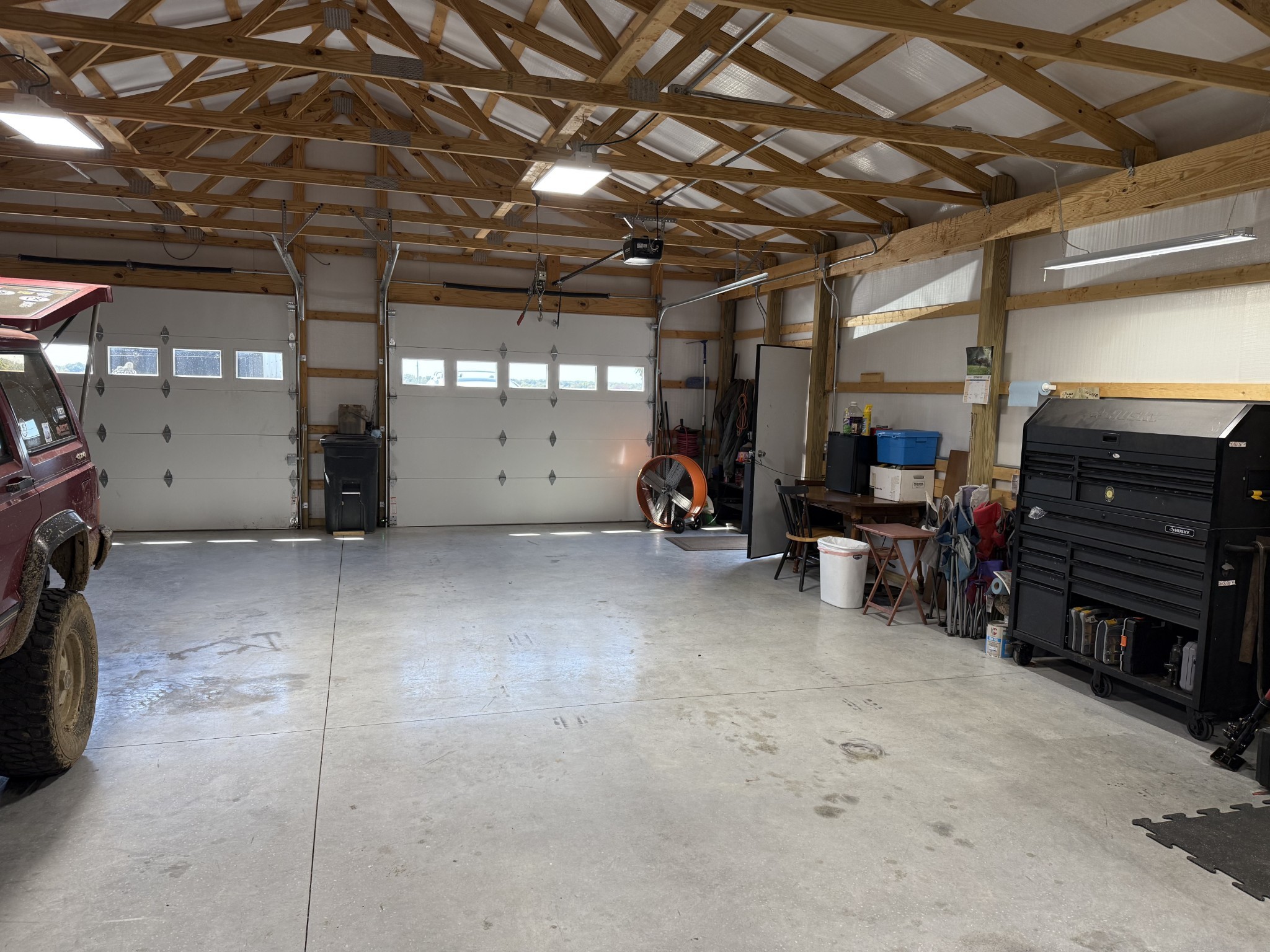 646 Indian Creek Road Huntland, TN 37345 - Photo 47 of 61 a view of a garage with furniture