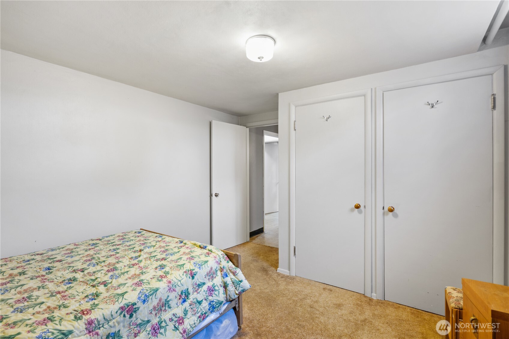 308 North 2nd Street Harrington, WA 99134 - Photo 23 of 37 a bedroom with a bed and a closet