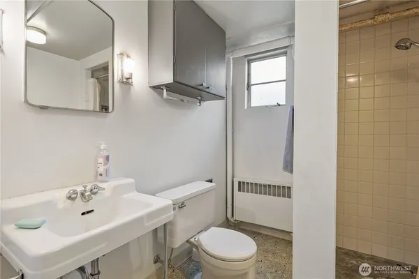 a view of a storage room