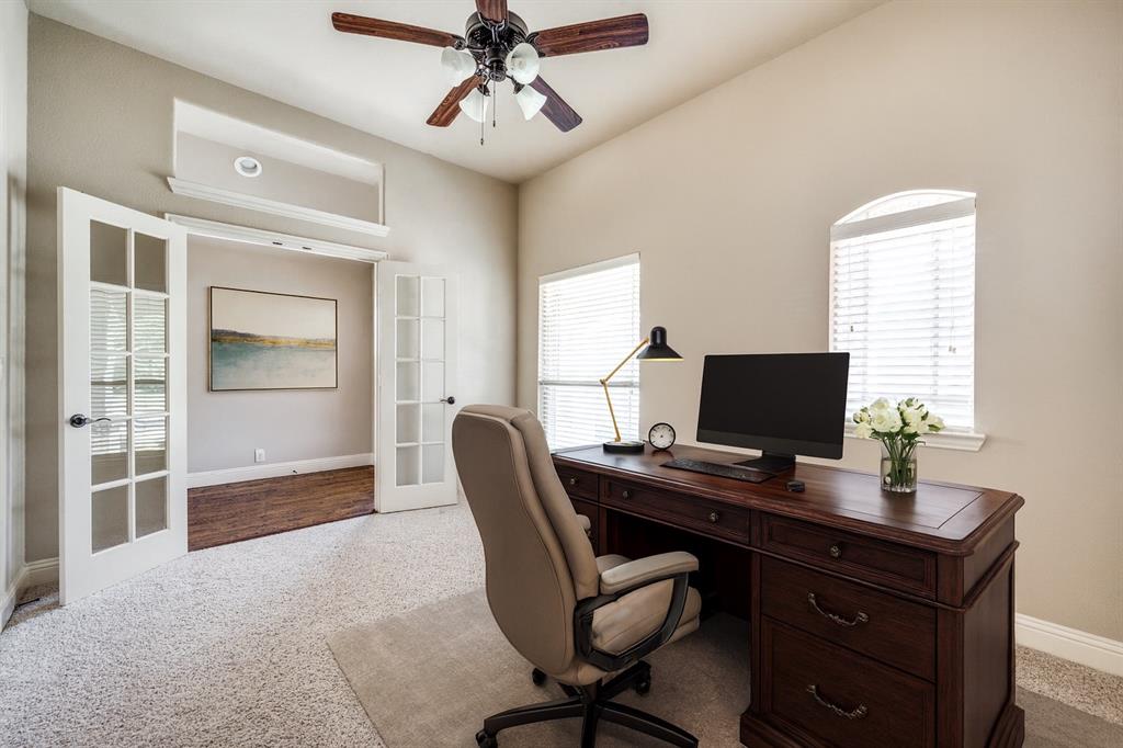 817 Lighthouse Lane Savannah, TX 76227 - Photo 2 of 20 a view of a workspace with furniture