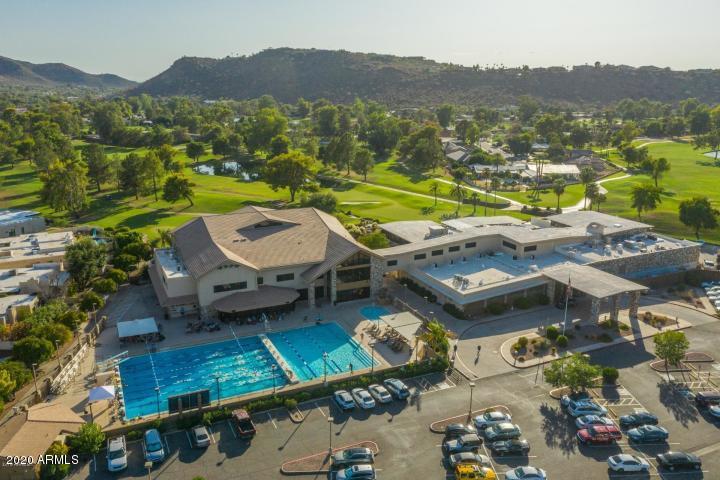 148 West Boca Raton Road Phoenix, AZ 85023 - Photo 24 of 62 Aerial Moon Valley Pool & Clubhouse