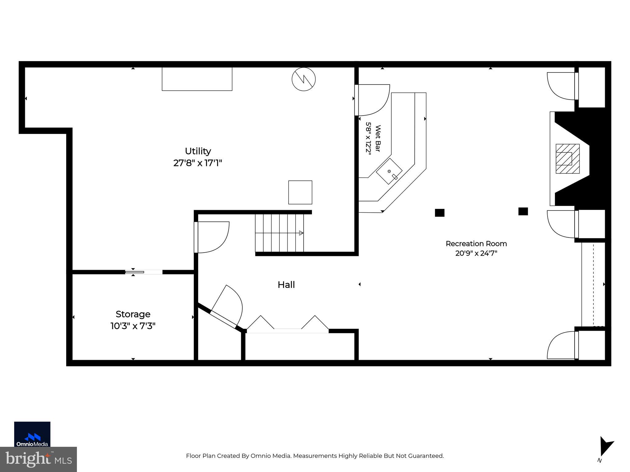 3207 Cool Branch Road Churchville, MD 21028 - Photo 57 of 57 Basement floorplan