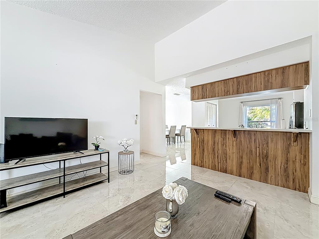 1909 Castle Bay Court Oldsmar, FL 34677 - Photo 17 of 48 a living room with furniture and a flat screen tv