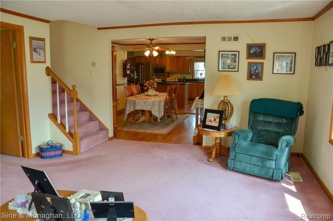 574 Mayer Road Columbus, MI 48063 - Photo 11 of 30 View from Living Room into Dining
