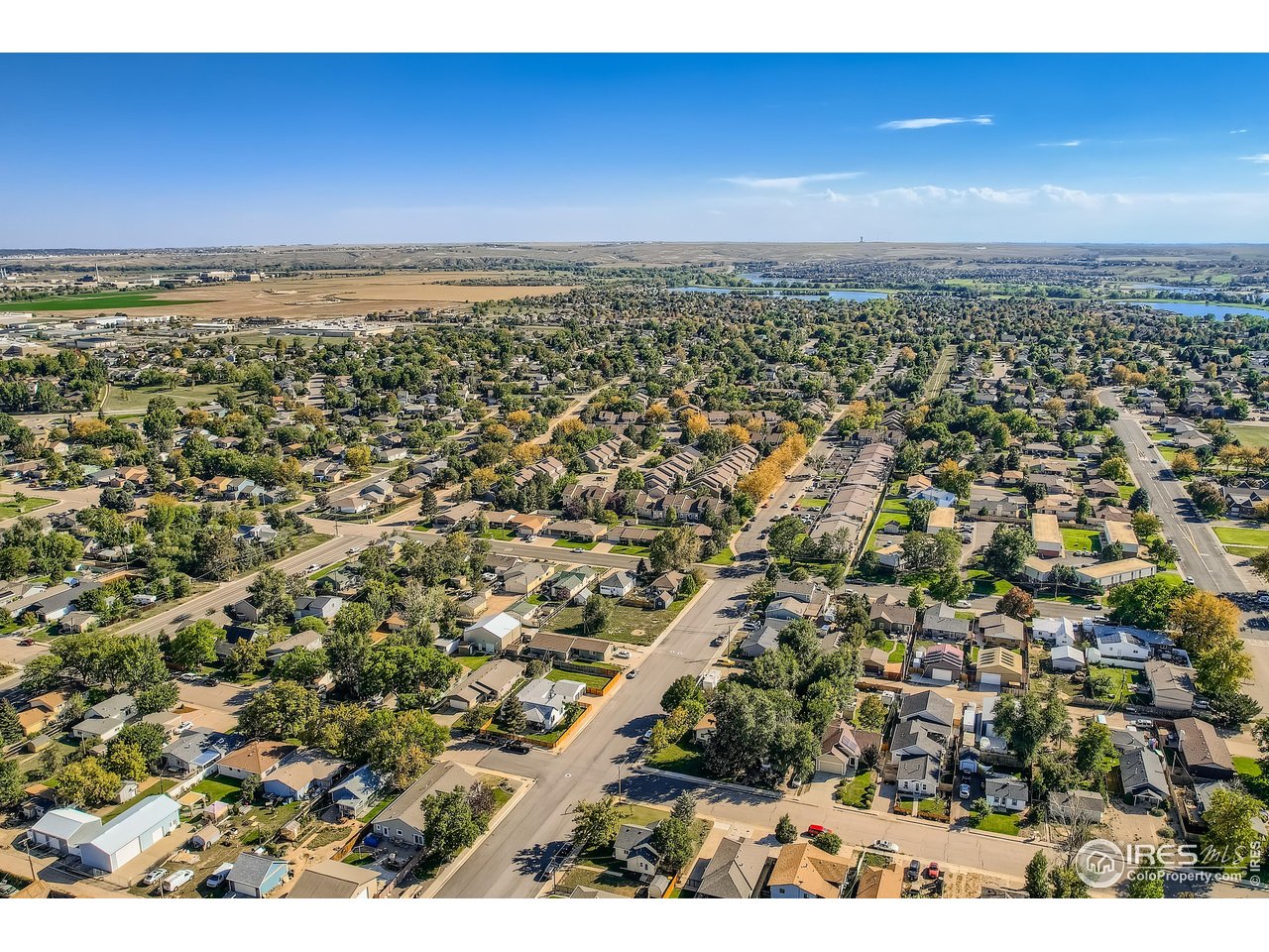 121 Chestnut Street Windsor, CO 80550 - Photo 37 of 42 an aerial view of a city