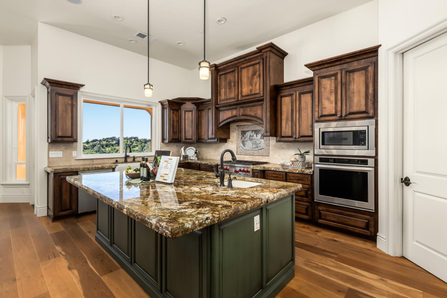 2385 Bald Hill Road Auburn, CA 95603 - Photo 18 of 63 2 ovens, microwave, walk in pantry