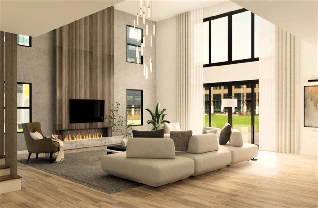 280 Brannan Road McDonough, GA 30253 - Photo 6 of 17 a living room with furniture fireplace and a flat screen tv