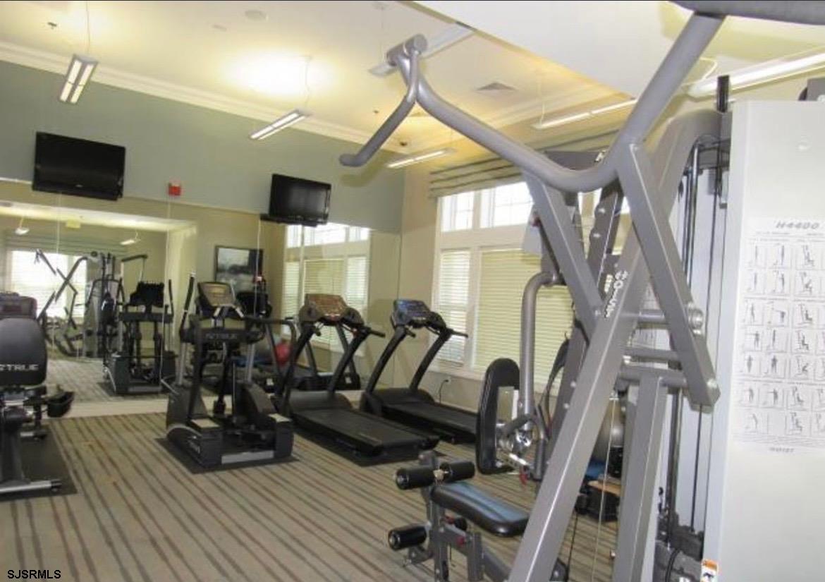 130 Dunlin Lane, Unit 16 Pleasantville, NJ 08232 - Photo 47 of 47 a view of a room with gym equipment