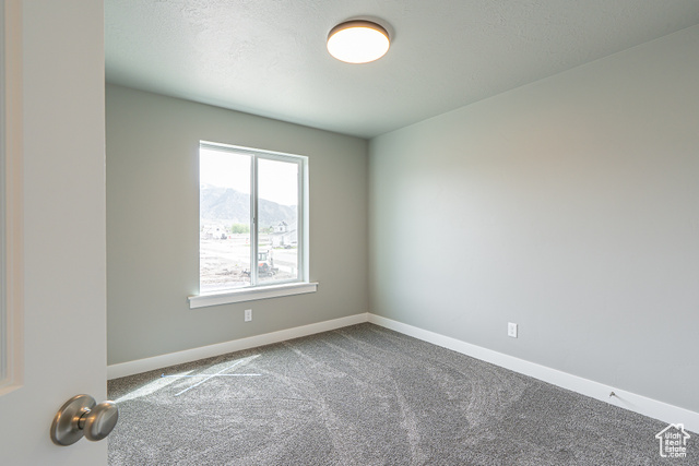 2242 South 1120 West, Unit 69 Logan, UT 84321 - Photo 17 of 26 Unfurnished room with carpet floors and a mountain view