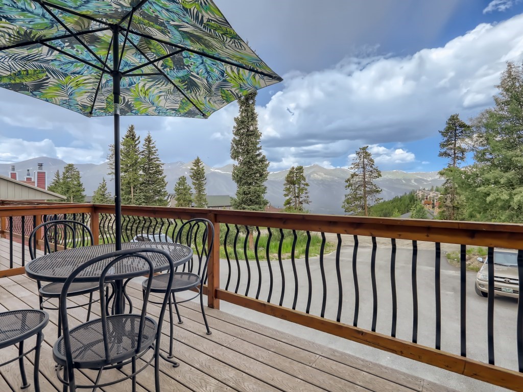 52 Club House Road, Unit 56 Breckenridge, CO 80424 - Photo 20 of 25 a view of a chairs on the roof deck
