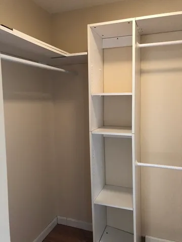 a small space with a sink