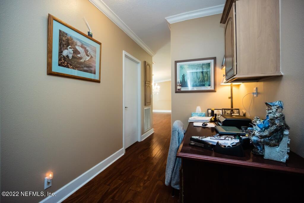 105 South Lake George Drive Georgetown, FL 32139 - Photo 26 of 71 a view of a workspace with furniture and lamp