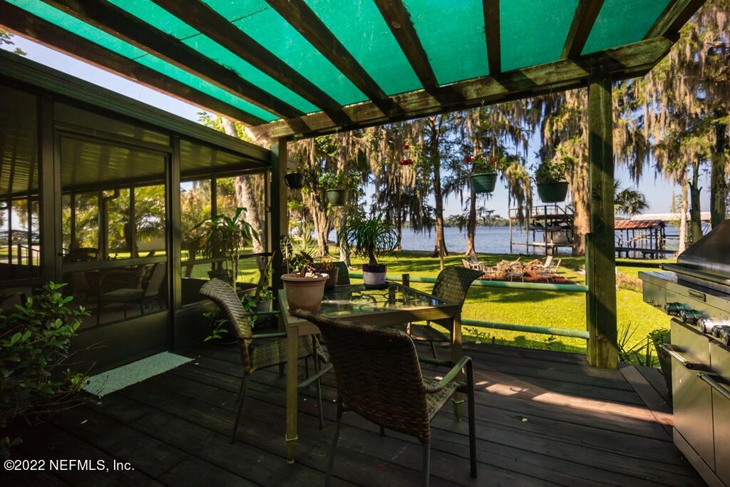105 South Lake George Drive Georgetown, FL 32139 - Photo 52 of 71 a view of swimming pool with outdoor seating
