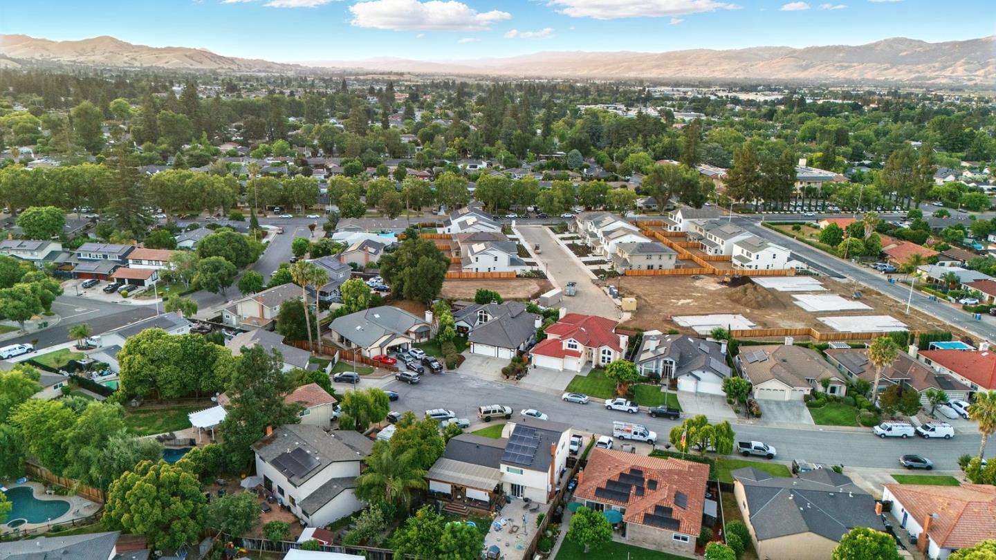 735 Georgetown Place Gilroy, CA 95020 - Photo 42 of 48 an aerial view of multiple house