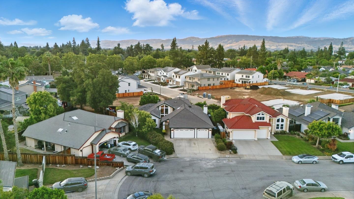 735 Georgetown Place Gilroy, CA 95020 - Photo 48 of 48 an aerial view of multiple houses with yard