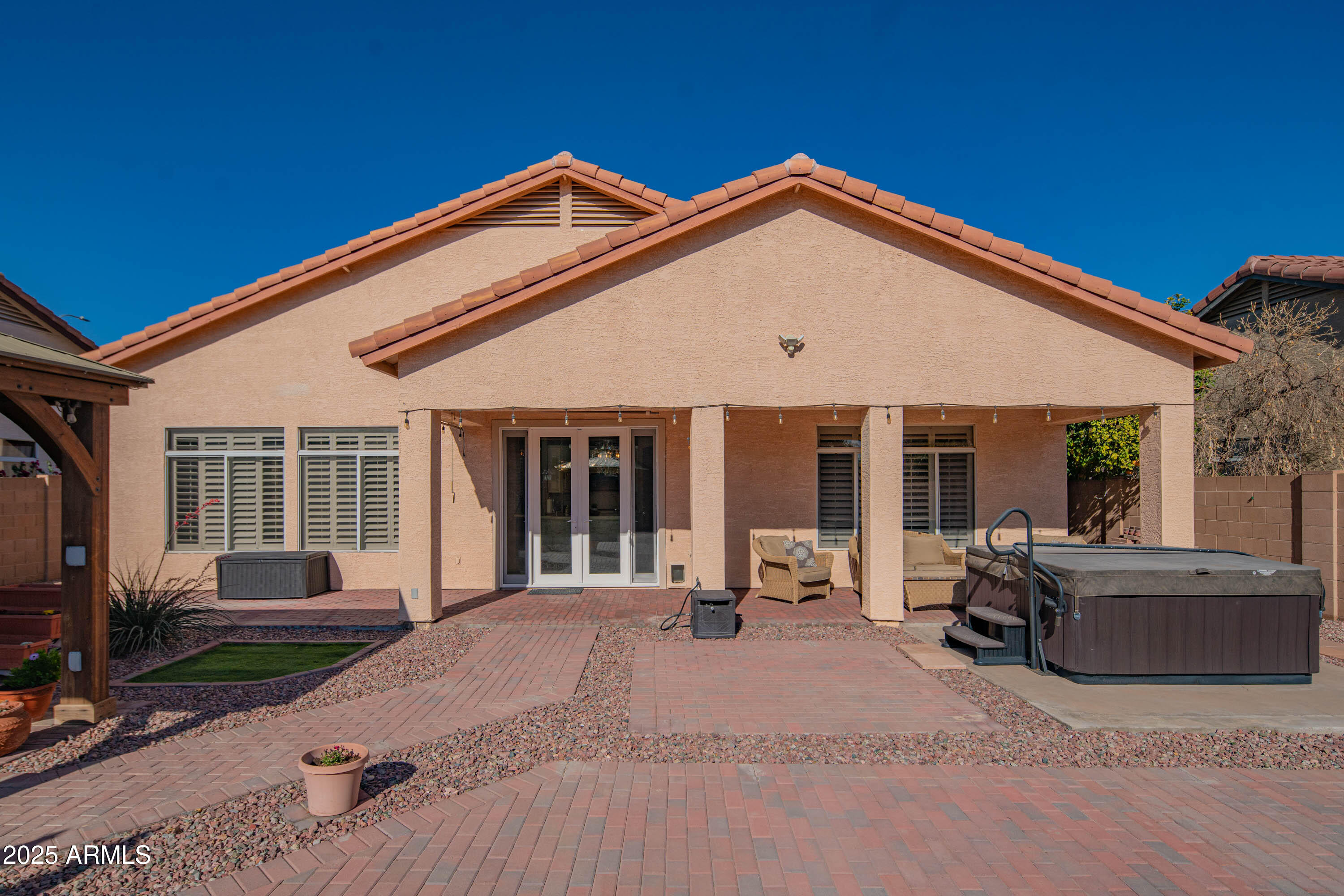 6811 West Del Rio Street, Unit 2 Chandler, AZ 85226 - Photo 42 of 49 a view of a house with sitting area and garden