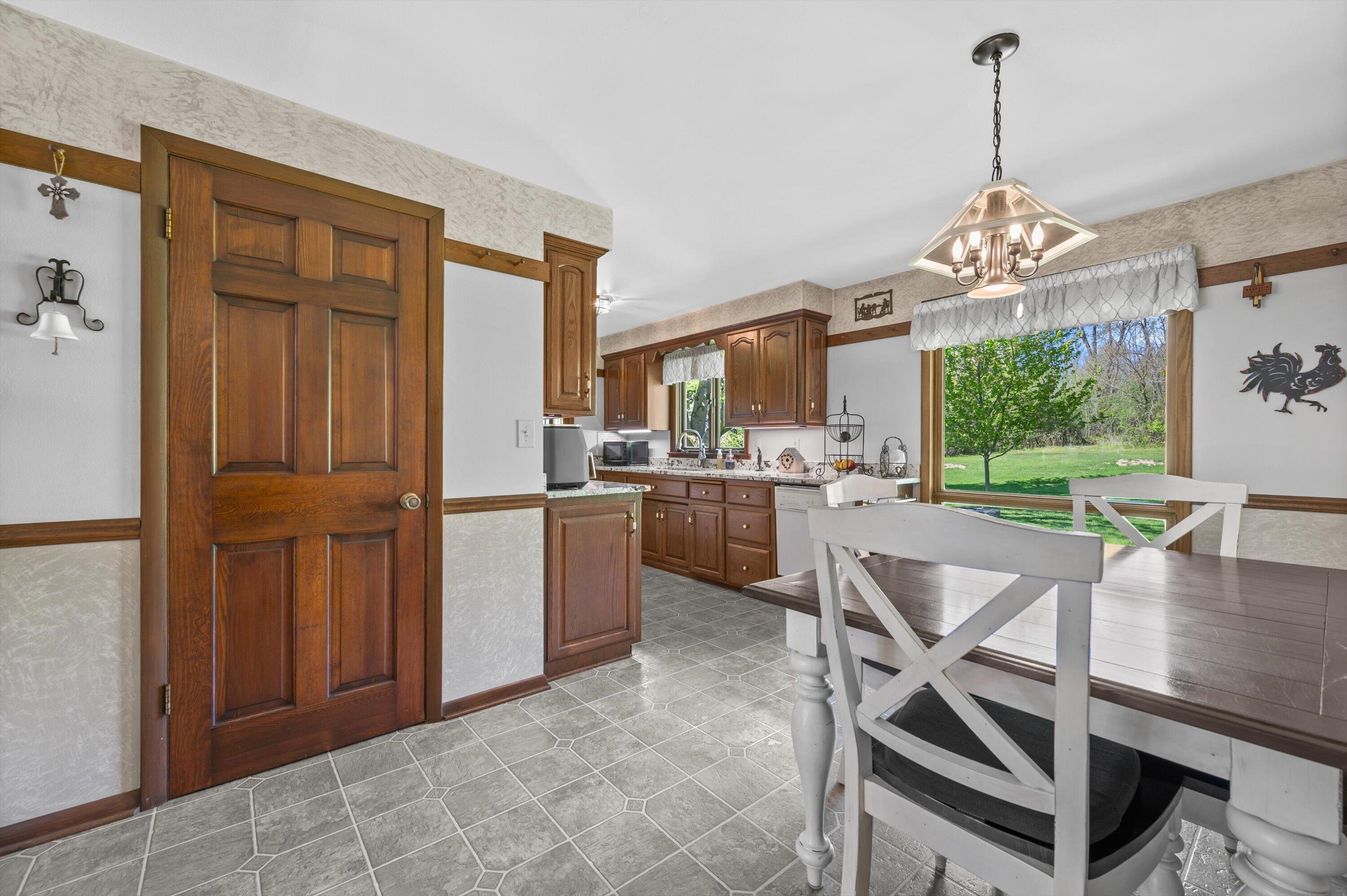 405 Plat Road Richfield, WI 53017 - Photo 10 of 42 View from Living Room