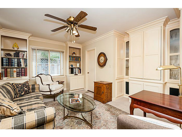 39 De Sabla Road San Mateo, CA 94402 - Photo 13 of 25 a living room with furniture and a large window