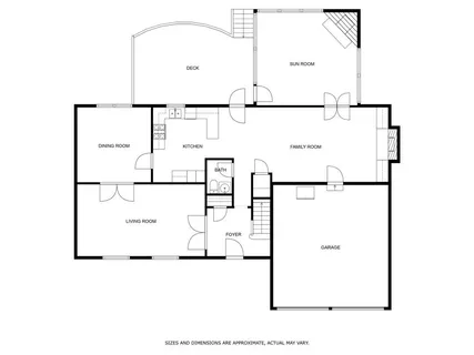 a picture of a floor plan
