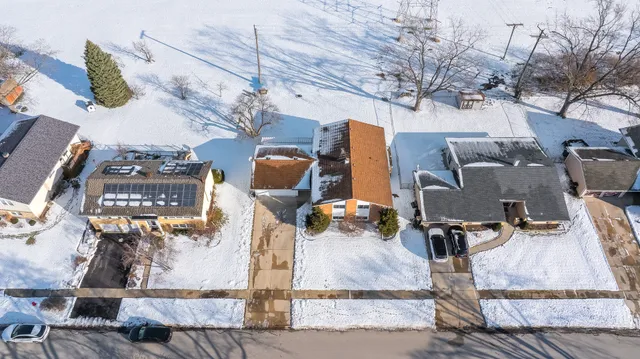 a view of outdoor space with seating area