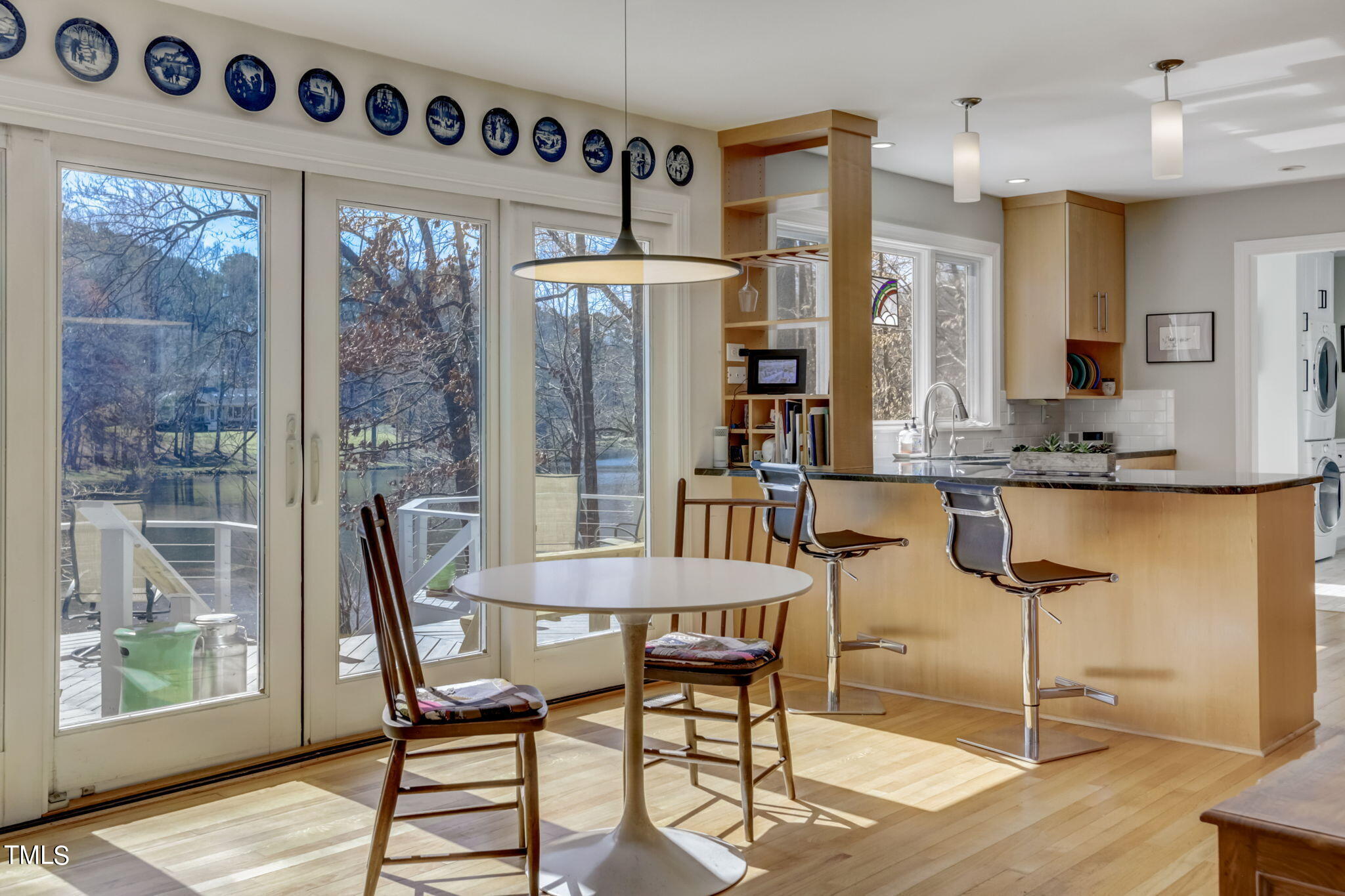 11601 Rutledge Bay Road Raleigh, NC 27614 - Photo 13 of 59 a view of a dining room with furniture and window
