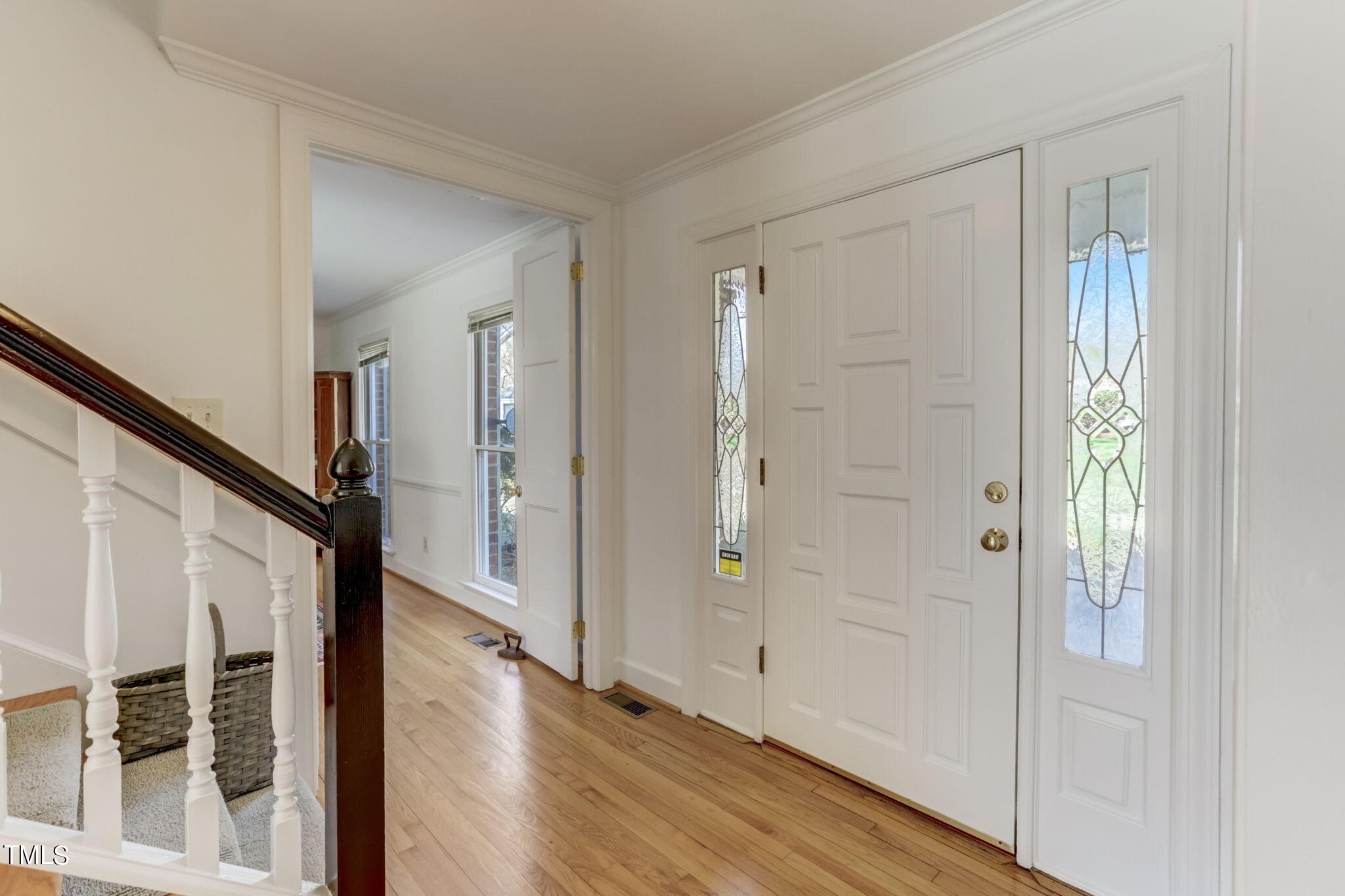 11601 Rutledge Bay Road Raleigh, NC 27614 - Photo 6 of 59 a view of an entryway with wooden floor