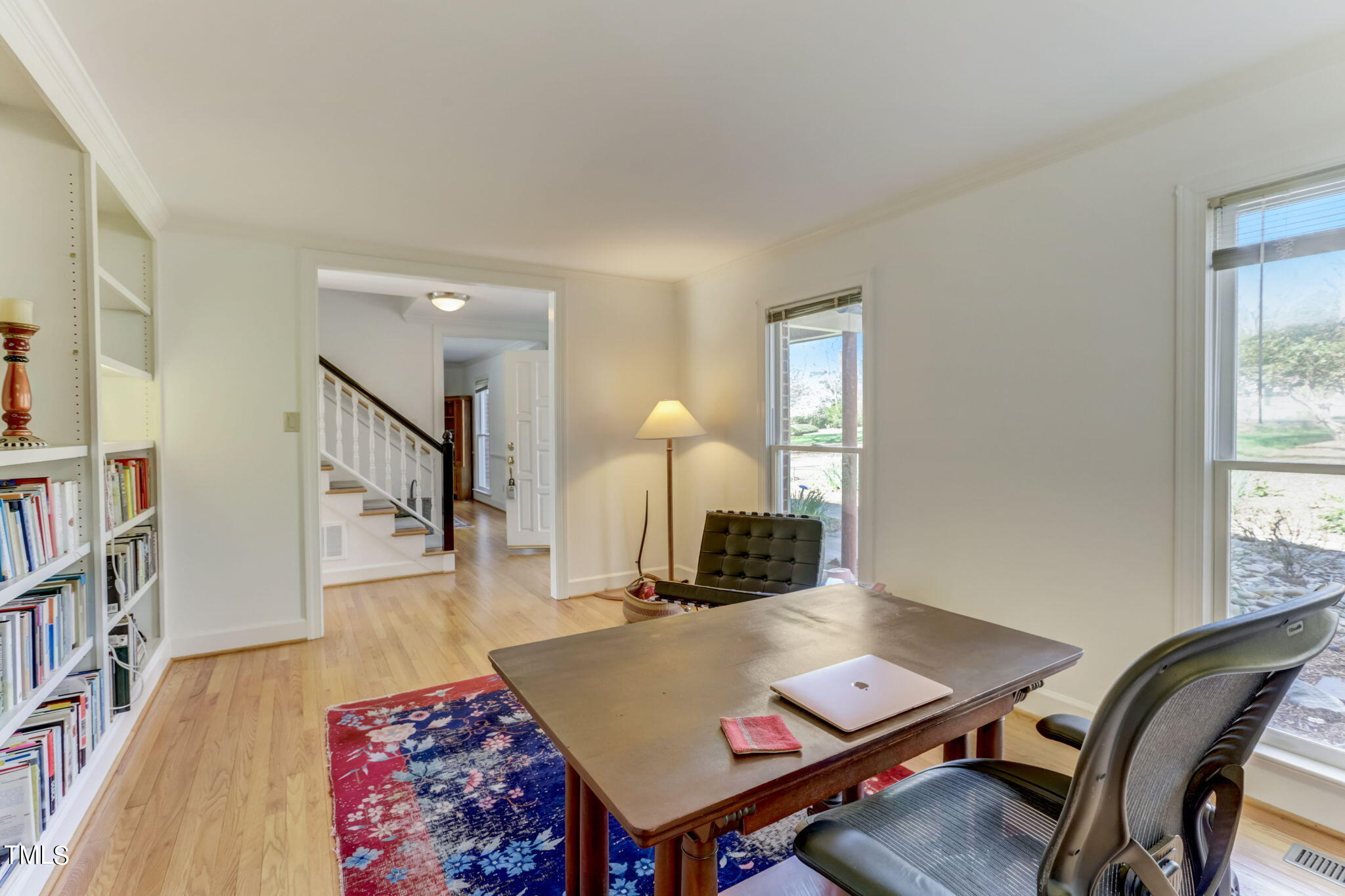 11601 Rutledge Bay Road Raleigh, NC 27614 - Photo 8 of 59 a living room with furniture and a wooden floor