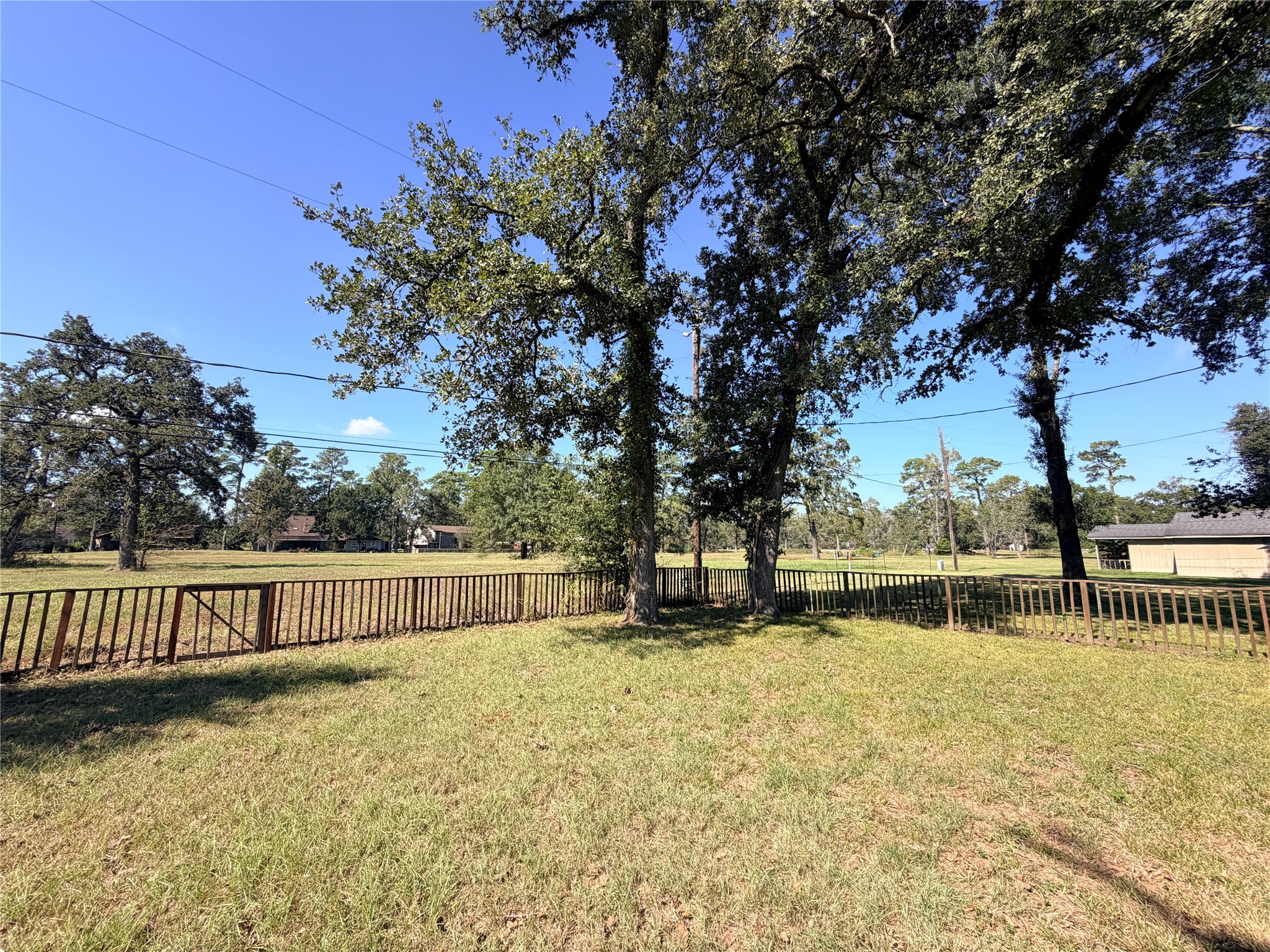 1607 Chestnut Ridge Road Houston, TX 77339 - Photo 30 of 31 a view of swimming pool with deck and trees in the background