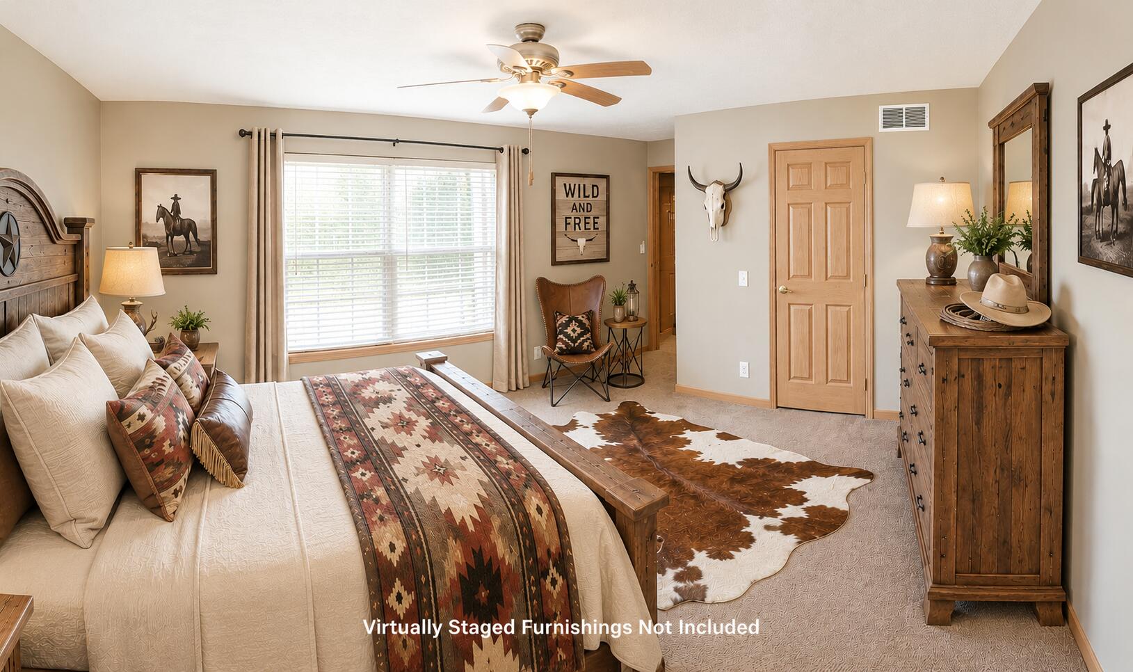 235 Iowa Colony Road Hollister, MO 65672 - Photo 32 of 68 Master Suite Virtually Staged