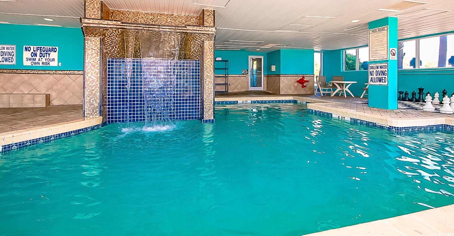 1708 North Ocean Boulevard, Unit PH1 Myrtle Beach, SC 29577 - Photo 18 of 26 View of indoor pool