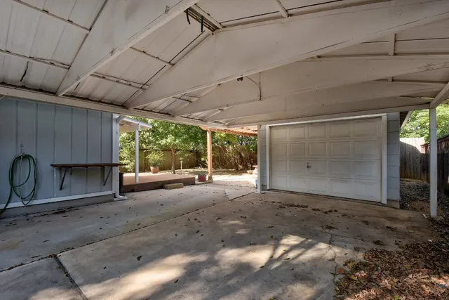 a view of a house with a sink and outdoor space