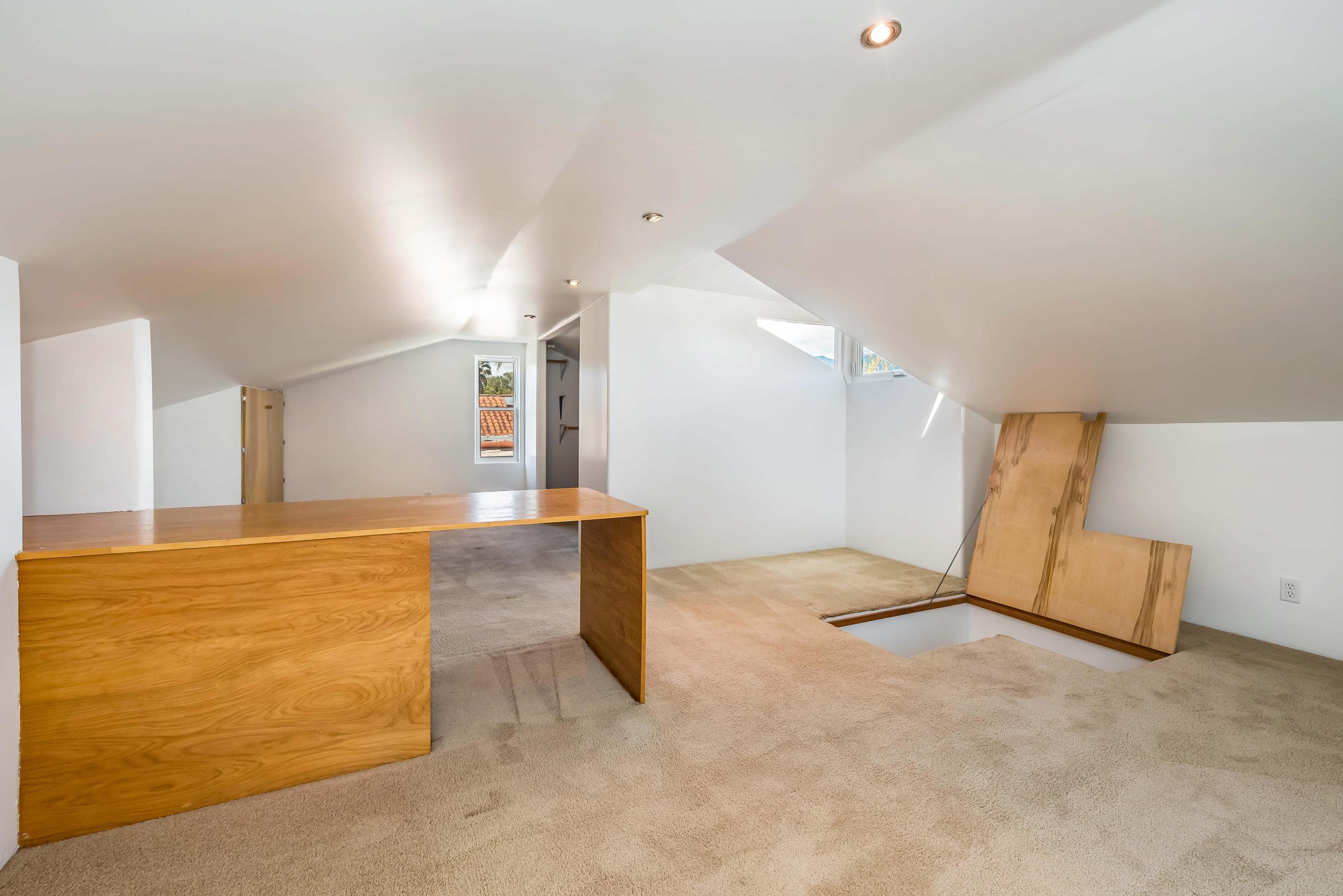 1536 Clearview Road Santa Barbara, CA 93101 - Photo 13 of 20 Attic Bonus Room